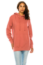 Premium Mid Weight Fleece Pullover Hoodie